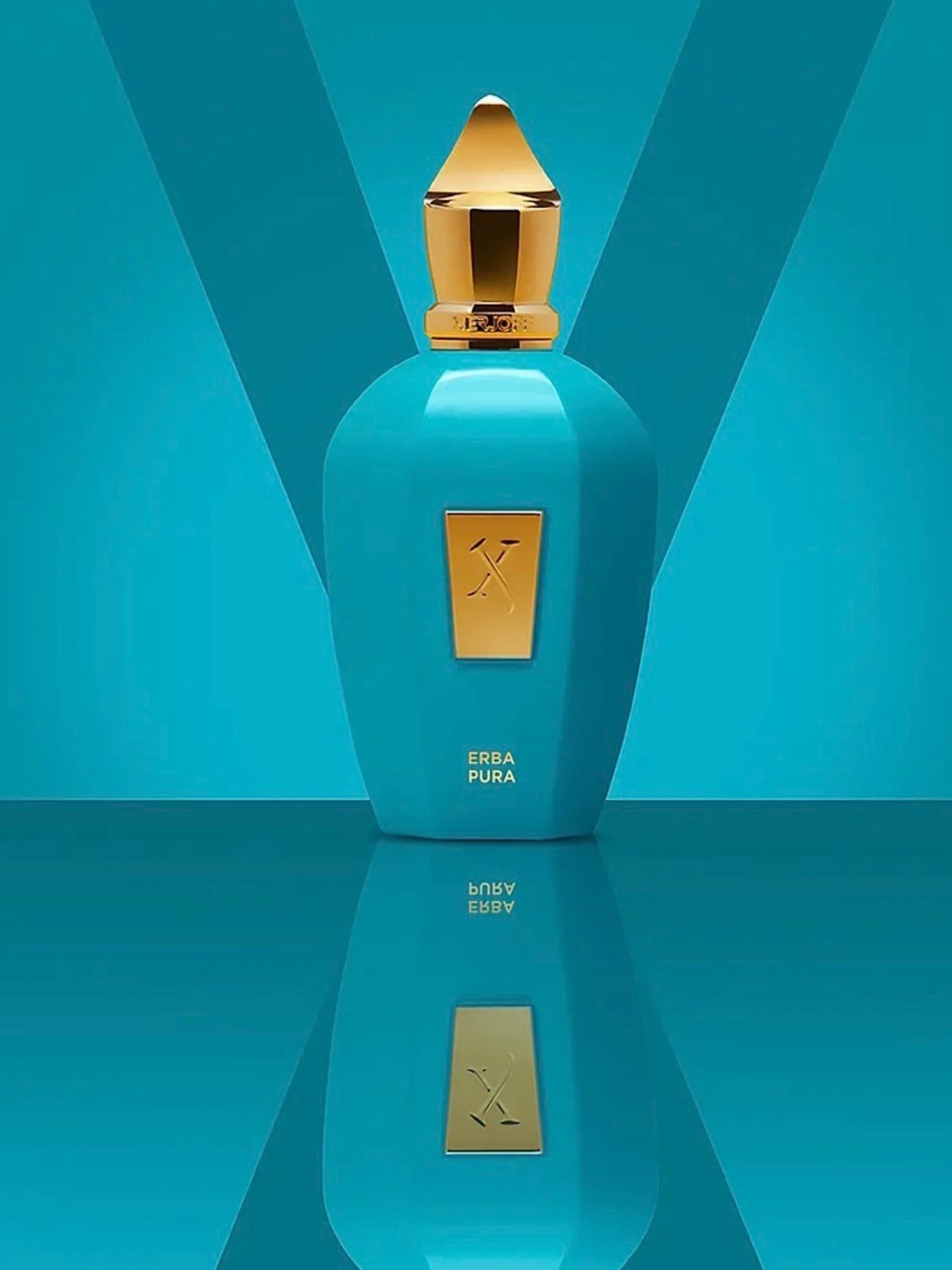 Xerjoff Erba Pura Turquoise & Gold Perfume Bottle- TESTER/NO BOX